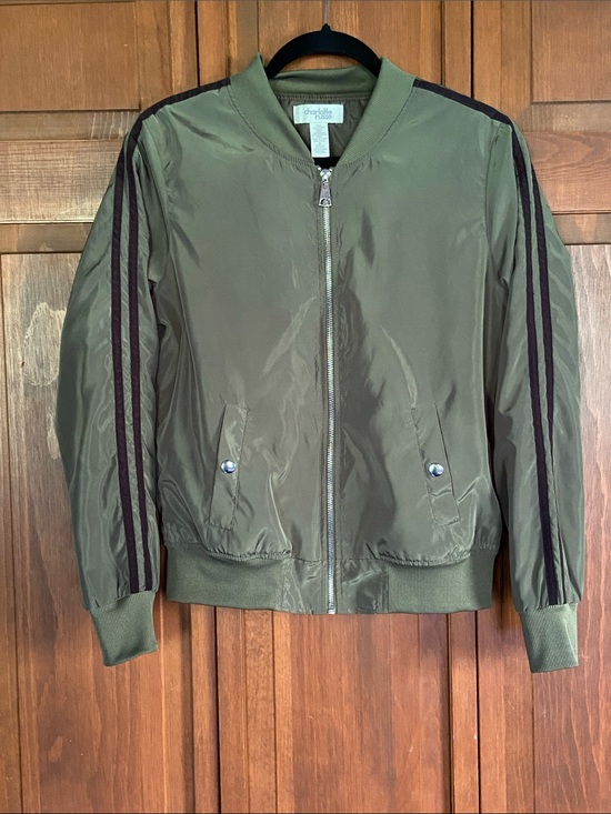 Charlotte Russe Jackets & Blazers - CHARLOTTE RUSSE LIGHTWEIGHT BOMBER JACKET ~SMALL
